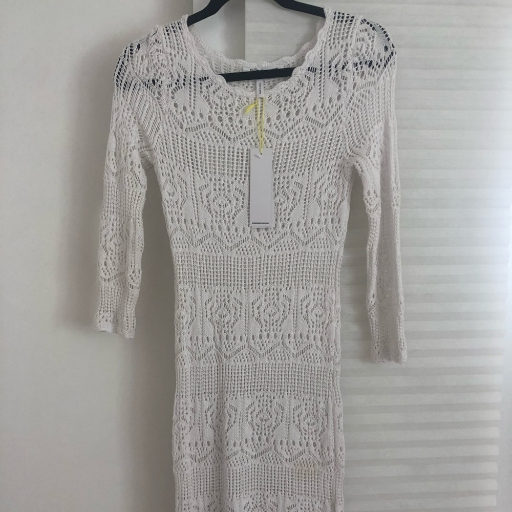 Bcbg generation crochet dress